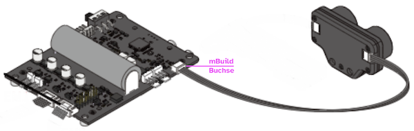 Verbindung des Ultraschallsensor