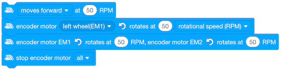 schnelle Bewegungsblöcke